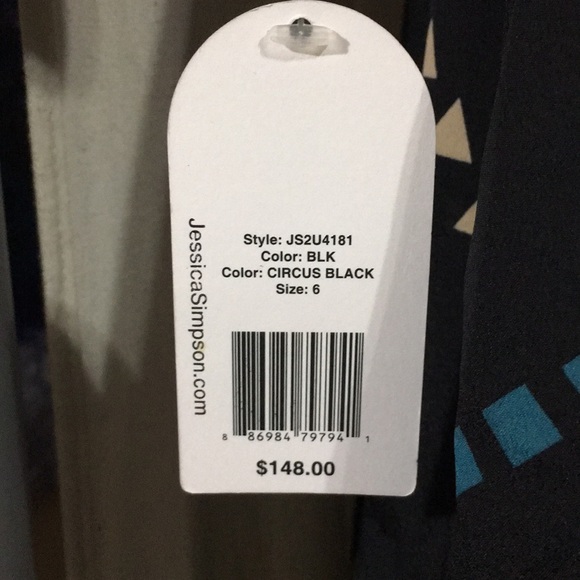 Circus Black Jessica Simpson dress. NWT! - Picture 9 of 13